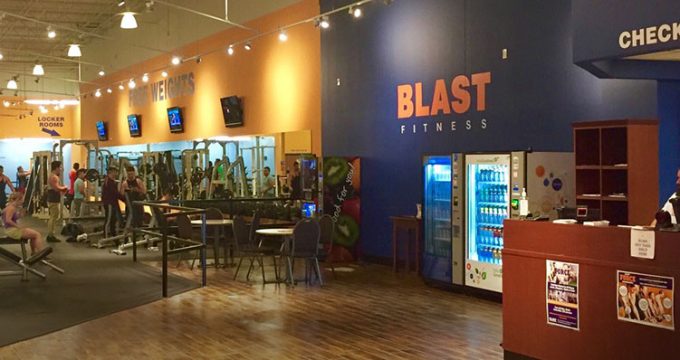 Blast Fitness workout area