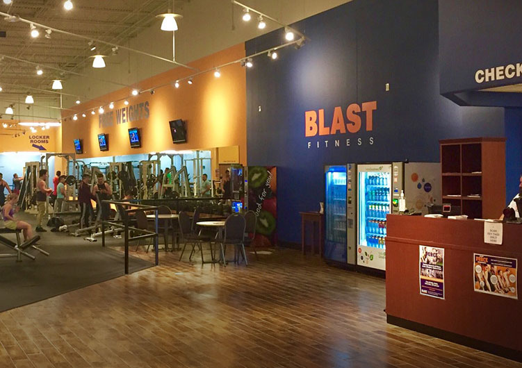 Blast Fitness workout area