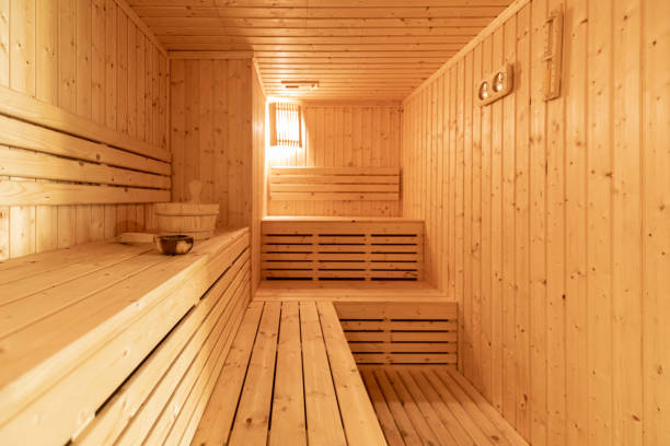 Sauna room Mountainside Fitness