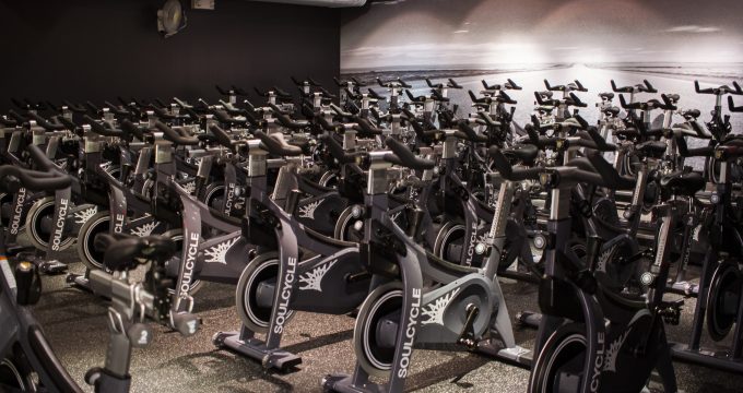 Soulcycle cycling area