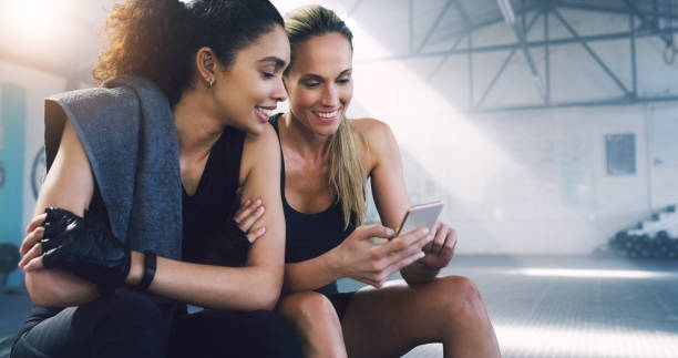 Working out with friend